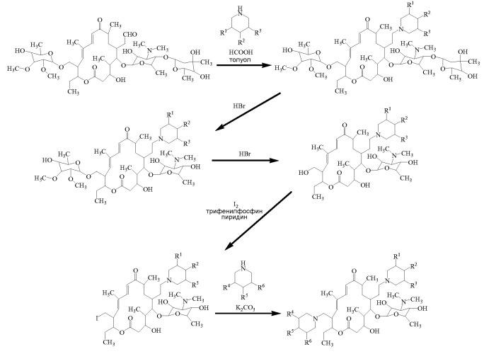 Способ синтеза макролидов (патент 2450014)
