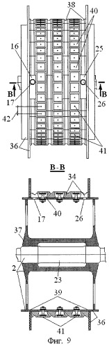 Способ замены канатов шахтной подъемной установки со шкивом трения и устройство для его осуществления (патент 2409513)