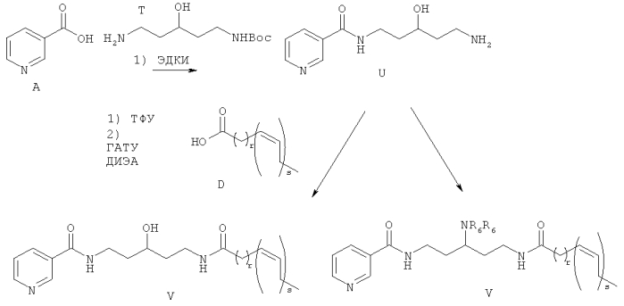 Конъюгаты жирных кислот и ниацина и их применение (патент 2569063)