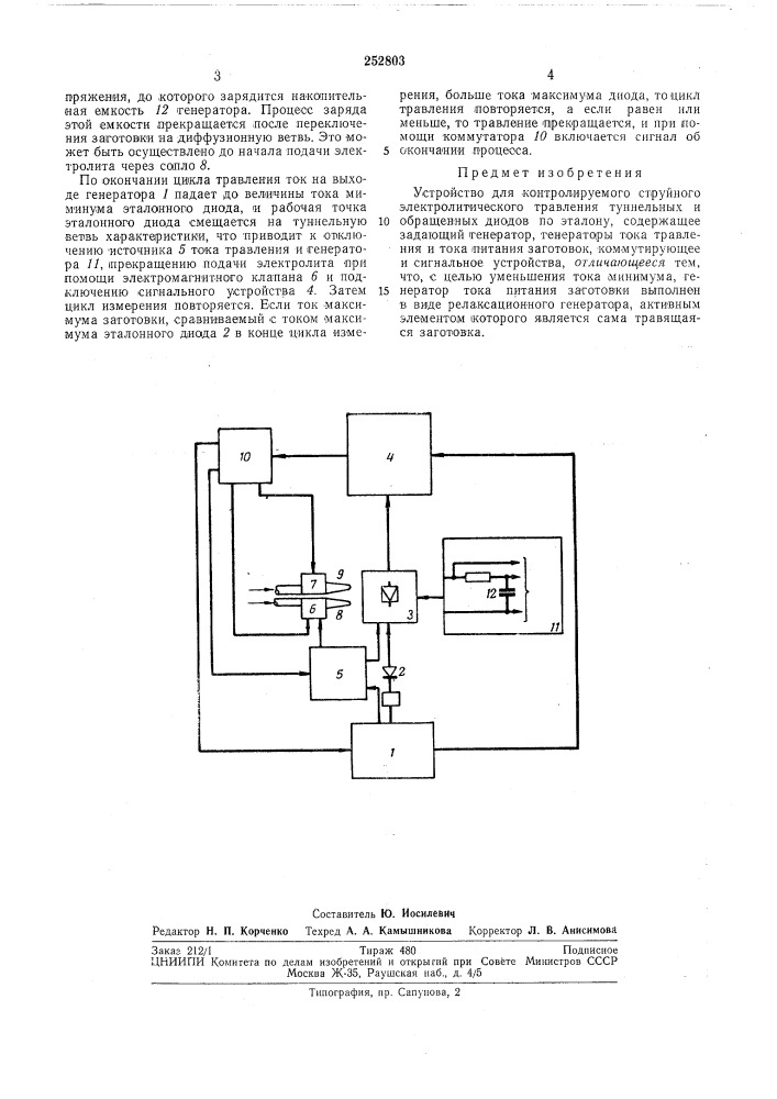 Кхййческая ' s?ifi.7hoteшг (патент 252803)