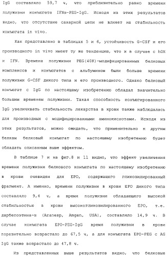 Физиологически активный полипептидный конъюгат, обладающий пролонгированным периодом полувыведения in vivo (патент 2312868)