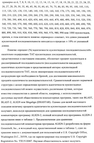 Композиции и способы диагностики и лечения опухоли (патент 2430112)