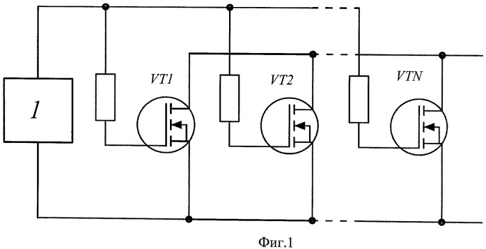 Полевой транзисторный ключ (патент 2455727)