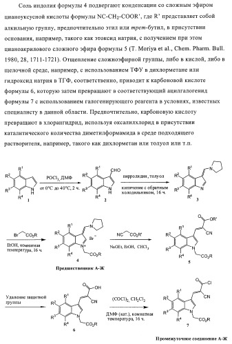 Производные индол-1-илуксусной кислоты (патент 2376286)