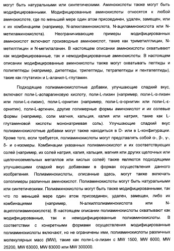 Композиция интенсивного подсластителя с жирной кислотой и подслащенные ею композиции (патент 2417032)