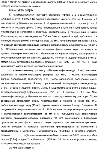 Производные пирроло[3,2-c]пиридин-4-он 2-индолинона в качестве ингибиторов протеинкиназы (патент 2410387)