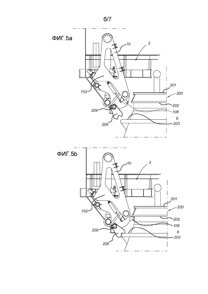 Отсоединяемое якорное устройство, содержащее зажимные собачки (патент 2641562)