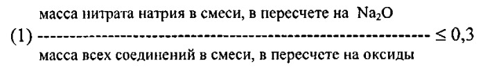 Способ обработки жидкого водно-нитратного эфлюента посредством кальцинации и остекловывания (патент 2532413)