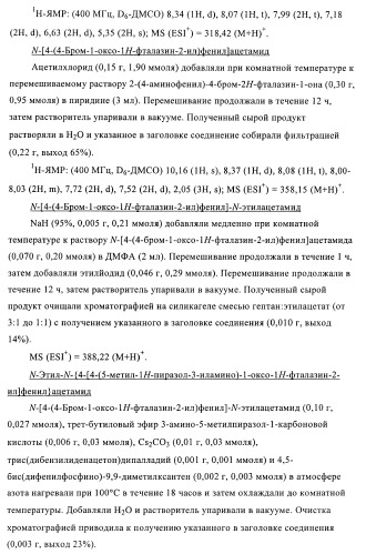 Новые производные фталазинона в качестве ингибиторов киназы аврора-а (патент 2397166)