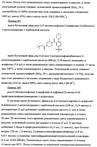 Производные 1-(2-аминобензол)пиперазина, используемые в качестве ингибиторов поглощения глицина и предназначенные для лечения психоза (патент 2354653)