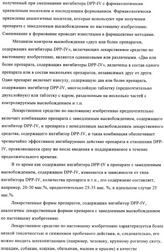 Состав с модифицированным высвобождением, содержащий 1-[(3-гидроксиадамант-1-иламино)ацетил]пирролидин-2(s)-карбонитрил (патент 2423124)