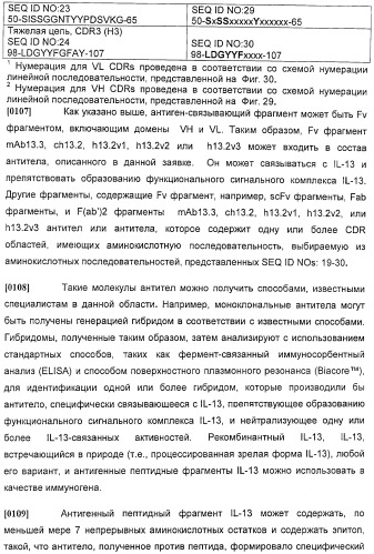 Антитела против интерлейкина-13 человека и их применение (патент 2427589)