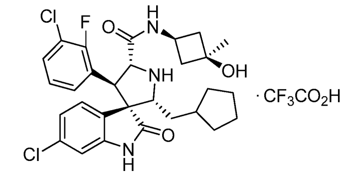 Спирооксиндольные антагонисты mdm2 (патент 2553269)