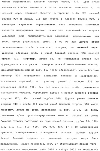 Плоская трубка, теплообменник из плоских трубок и способ их изготовления (патент 2480701)