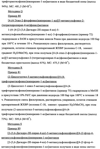 Производные 1-бензоилпиперазина в качестве ингибиторов поглощения глицина для лечения психозов (патент 2355683)