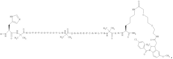 Производные глюкагон-подобного пептида-1 (glp-1) (патент 2401276)
