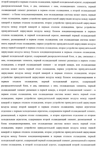 Холодильник многофункциональный (два варианта) и способ охлаждения в камере холодильника многофункционального (четыре варианта) (патент 2376536)