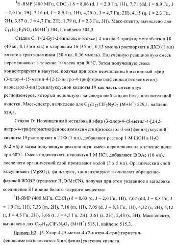 Соединения и композиции в качестве модуляторов ppar-рецепторов, активируемых пролифератором пероксисом (патент 2408589)