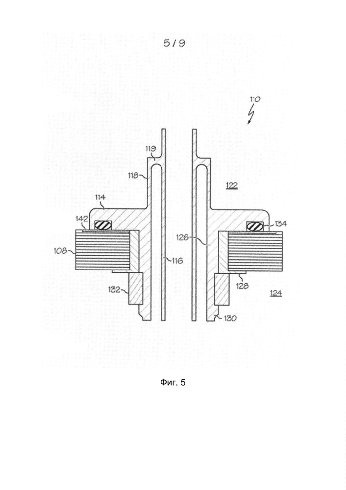 Узел фитинга для перегородки, способ изготовления для создания фитинга и устройство для его создания (патент 2597723)