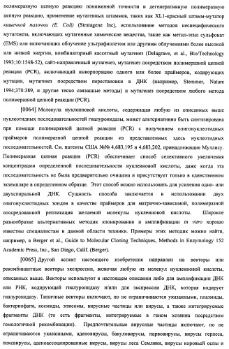 Гиалуронидаза и способ ее применения (патент 2471867)