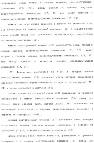 Фотодатчик документов из установленных на поверхности элементов (патент 2488169)