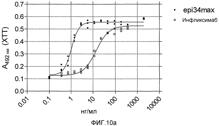 Стабильные и растворимые антитела, ингибирующие tnfα (патент 2567100)