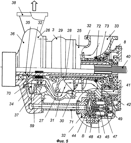 Турбонасосный агрегат ракетного двигателя (патент 2481489)