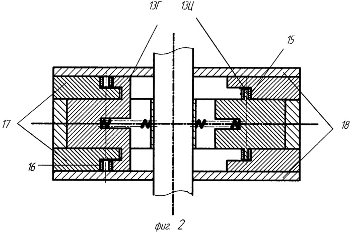 Роторно-пластинчатый механизм двигателя внутреннего сгорания с увеличенной полостью всасывания-сжатия (патент 2525480)
