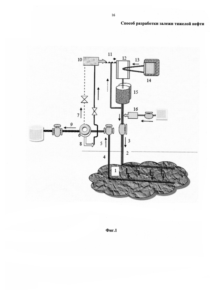 Способ разработки залежи тяжелой нефти (патент 2597039)