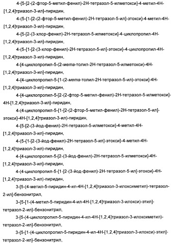 Соединения тетразола и их применение в качестве антагонистов метаботропного рецептора глутамата (патент 2372347)