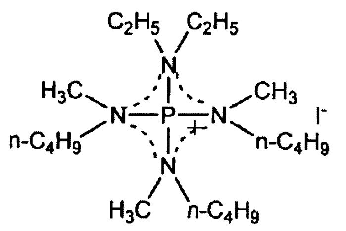 Ионная жидкость, содержащая катион фосфония со связью p-n, и способ ее получения (патент 2409584)