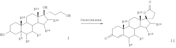 Способ получения 17-(3-гидроксипропил)-17-гидроксистероидов (патент 2466137)