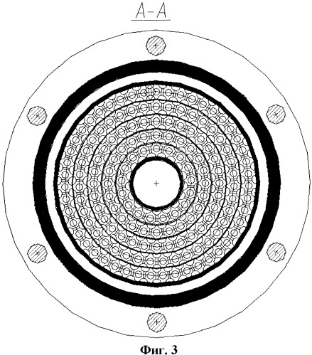 Противоточный пластинчатый матрично-кольцевой керамический рекуператор (патент 2391614)
