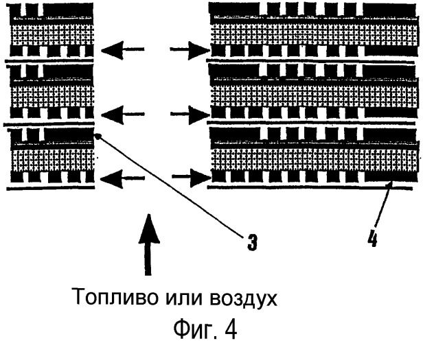 Сборка катод-электролит-анод для твердооксидного топливного элемента (патент 2303838)