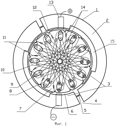 Универсальная коллекторная электрическая машина (патент 2465707)