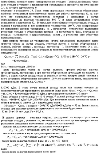 Способ и устройство для переработки резиновых отходов (патент 2356731)