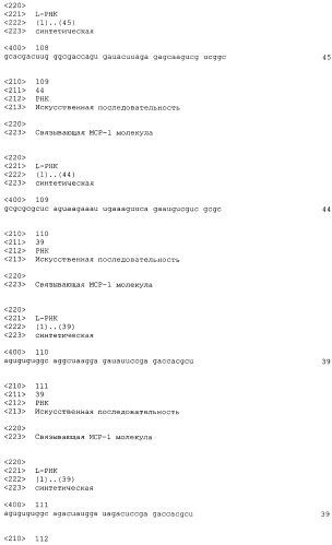 Связывающая мср-1 нуклеиновая кислота и ее применение (патент 2542973)