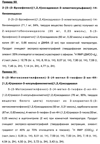 [1,2,4]оксадиазолы (варианты), способ их получения, фармацевтическая композиция и способ ингибирования активации метаботропных глютаматных рецепторов-5 (патент 2352568)