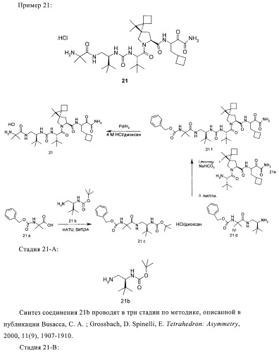 Ингибиторы hcv/вич и их применение (патент 2448976)