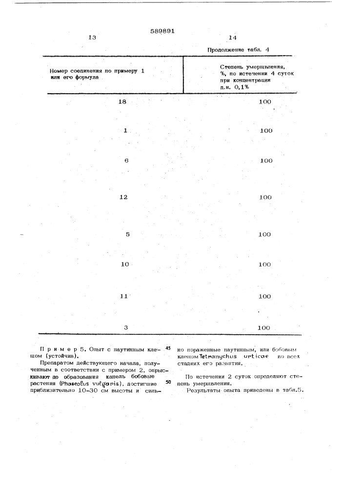 Способ борьбы с насекомыми и клещами (патент 589891)