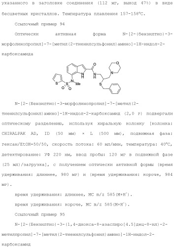 Производное индола (патент 2454415)