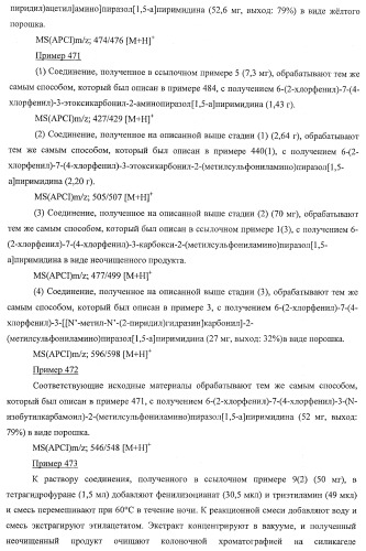 Производное пиразол[1,5-a]пиримидина (патент 2390523)
