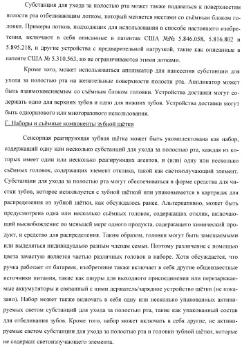 Сенсорные реагирующие электрические зубные щётки и способы использования (патент 2388430)