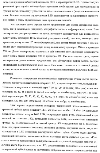 Сенсорные реагирующие электрические зубные щётки и способы использования (патент 2388430)