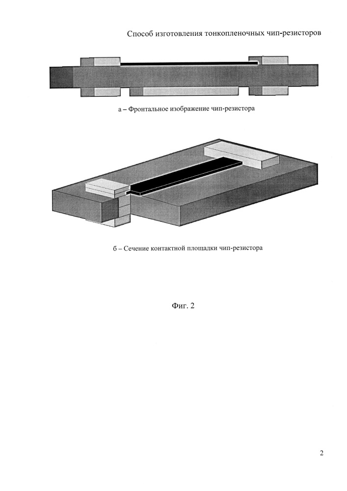 Способ изготовления тонкопленочных чип-резисторов (патент 2628111)