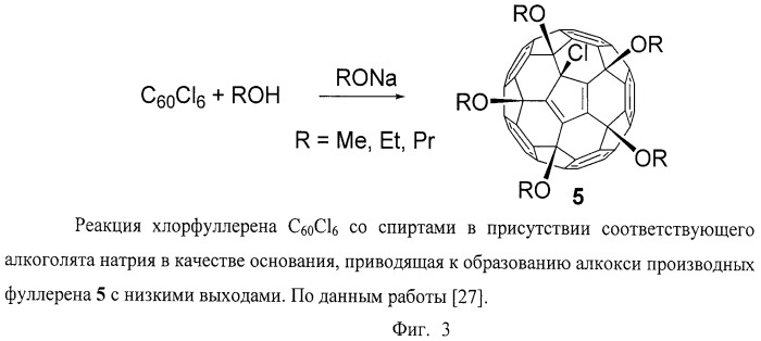 Серосодержащие производные фуллеренов и способ их получения (патент 2477273)