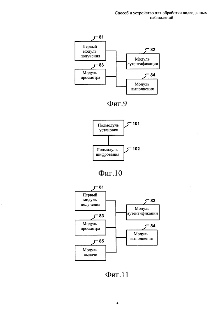 Способ и устройство для обработки видеоданных наблюдения (патент 2636127)