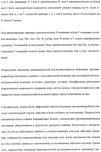 Противоперхотные композиции, содержащие пептиды (патент 2491052)