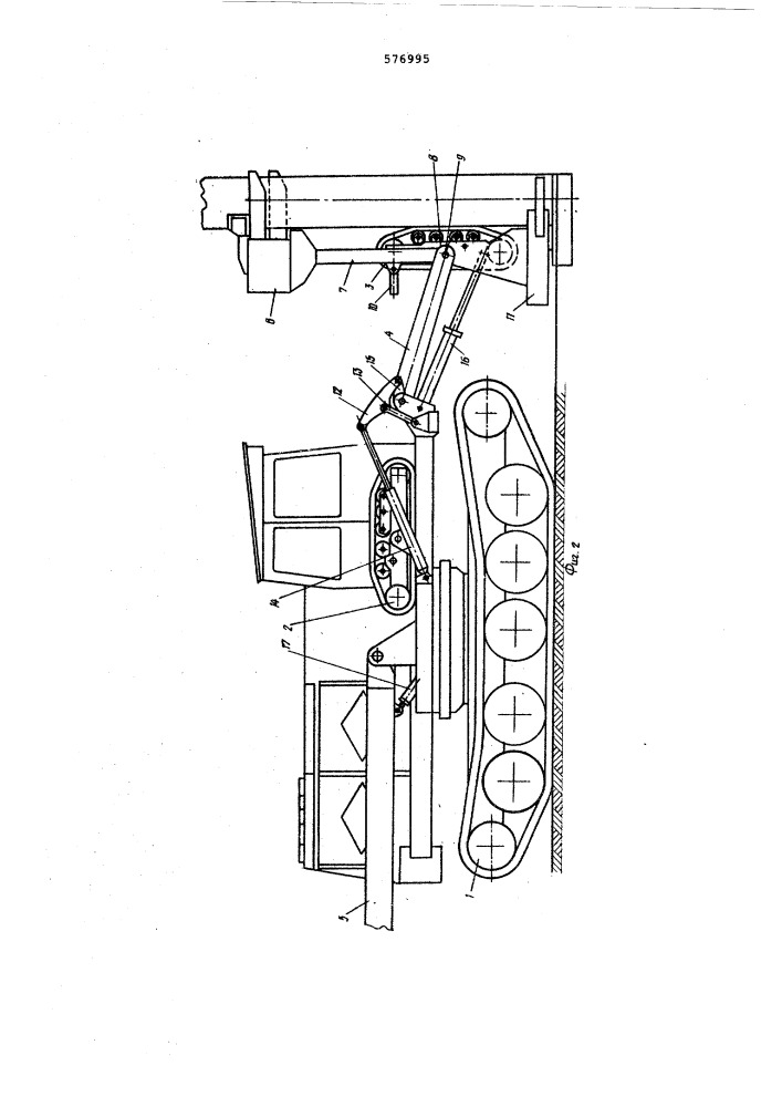 Лесозаготовительная машина (патент 576995)