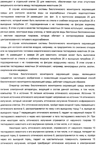 Способ биологического мониторинга окружающей среды (варианты) и система для его осуществления (патент 2308720)